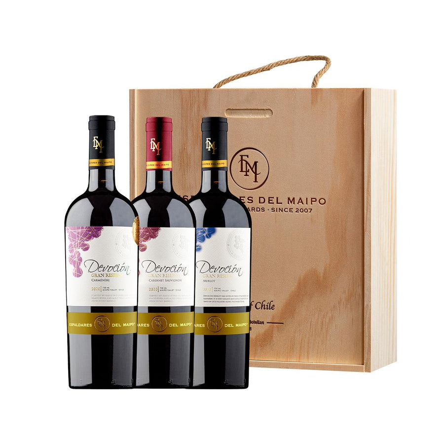 Pack 3 Vinos Gran Reserva Devocion