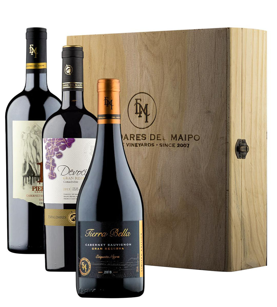 Pack 3 Vinos Gran Reserva | 12 Piernas, Devoción y Tierra Bella