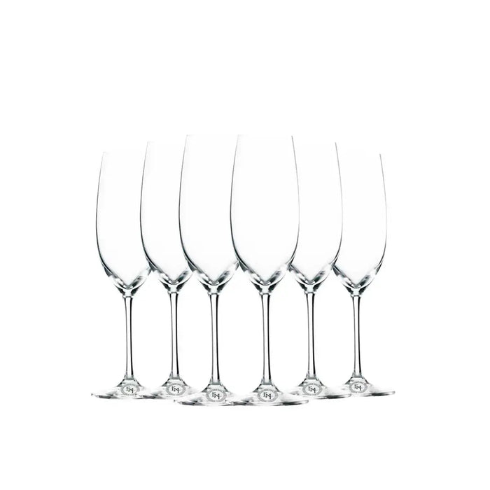 Pack 6 Copas de Cristal para Espumante Bou Legado 375 ml