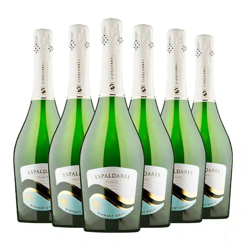 Caja x 6 Espumantes Espaldares Diamant Doux Chardonnay