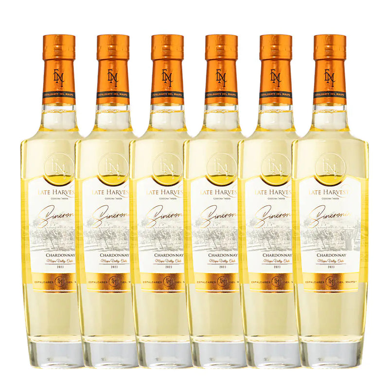 Caja x 6 Vinos Late Harvest Chardonnay