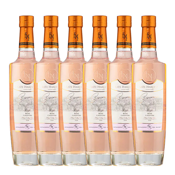 Caja x 6 Vinos Late Harvest Rosé de Carmenere