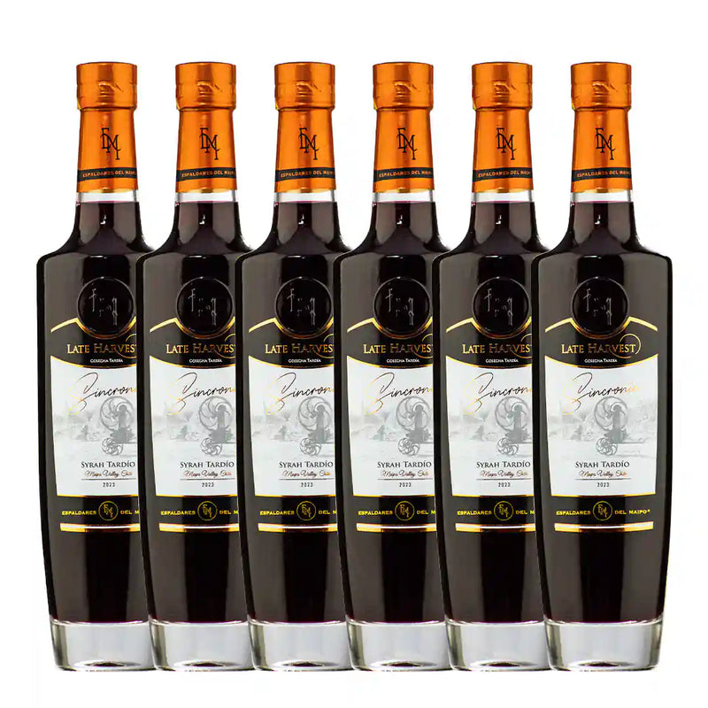Cja x 6 Vinos Late Harvest Syrah Tardío
