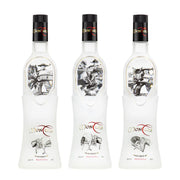 Trilogía Gran Pisco Montura 46° – Huaso-Huasa-Rampante Edición Limitada Premium (3 x 750ml)