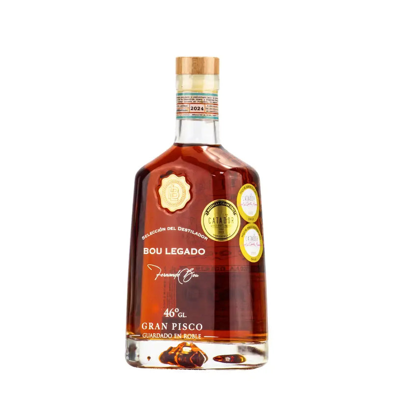 Gran Pisco Bou Legado Selección del Destilador 46° Premium Bou Legado