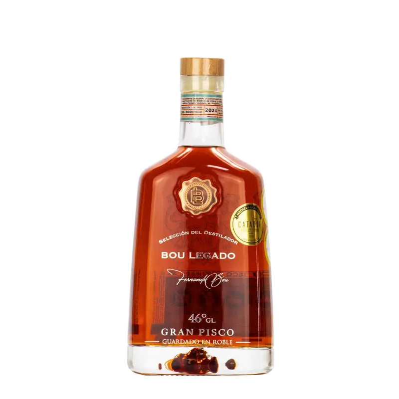 Gran Pisco Bou Legado Selección del Destilador 46° Premium Bou Legado
