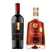 Vino Gran Reserva Grand Bou + Gran Pisco 46 Bou Legado Bou Online