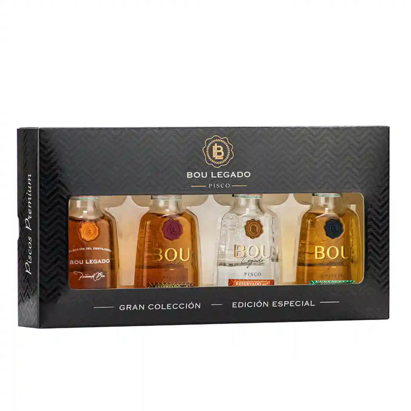 Pack Gran Selección Miniaturas Pisco Bou Legado