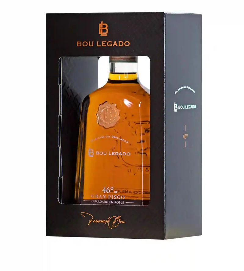 Gran Pisco Bou Legado Selección del Destilador 46° Premium