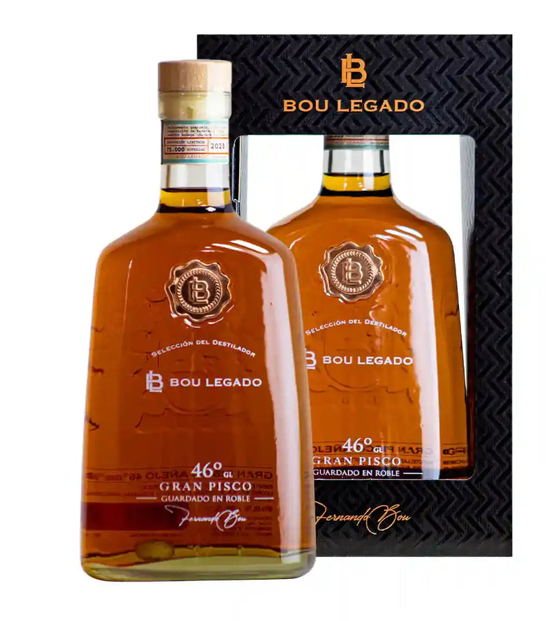Gran Pisco Bou Legado Selección del Destilador 46° Premium