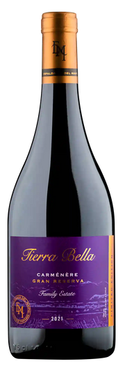 Vino Gran Reserva Tierra Bella Carmenere Family Estate