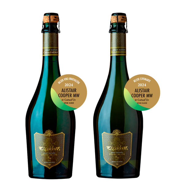 Pack Espumante Espaldares Champenoise Carmenere y Chardonnay