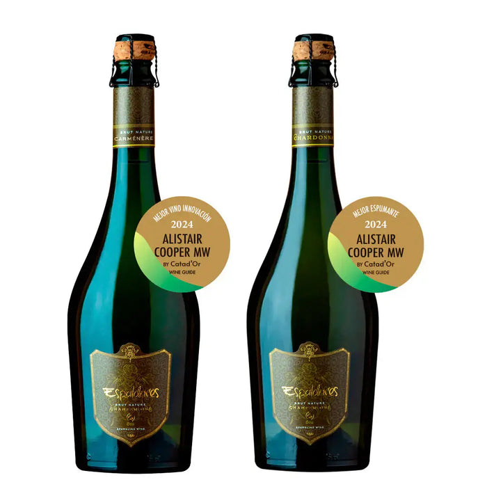 Pack Espumante Espaldares Champenoise Carmenere y Chardonnay