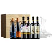 Cava de 6 Vinos Gran Reserva + Decantador